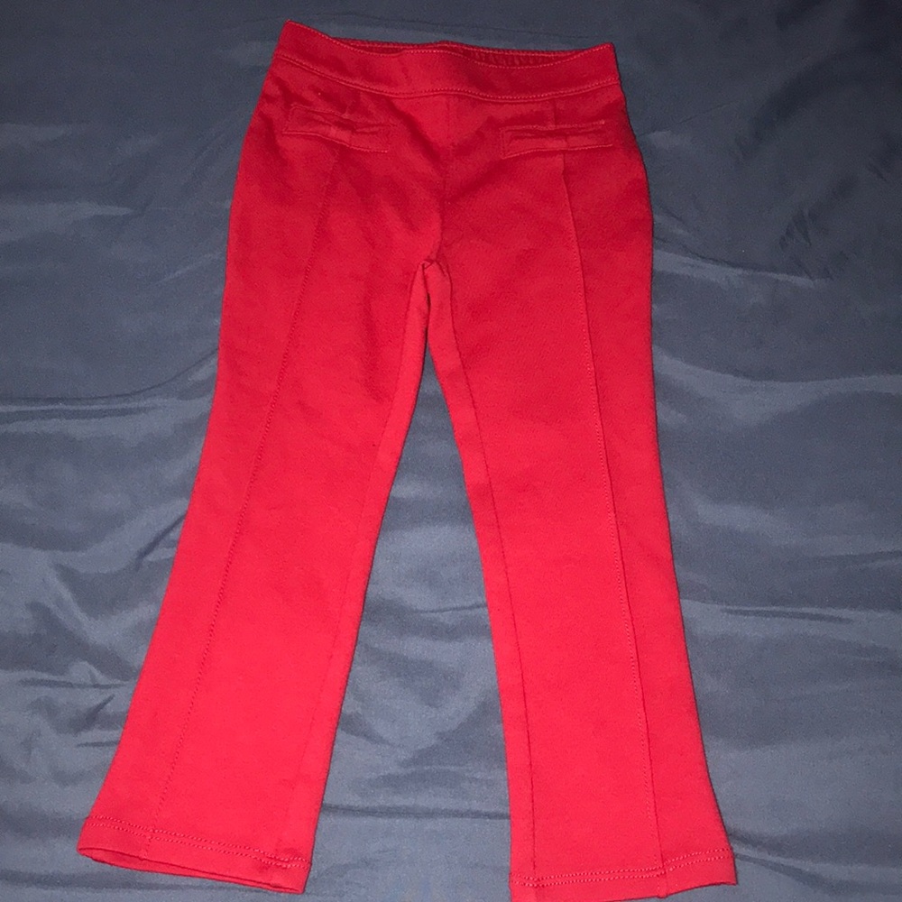 Childrens Place Red Dress Pants 3t